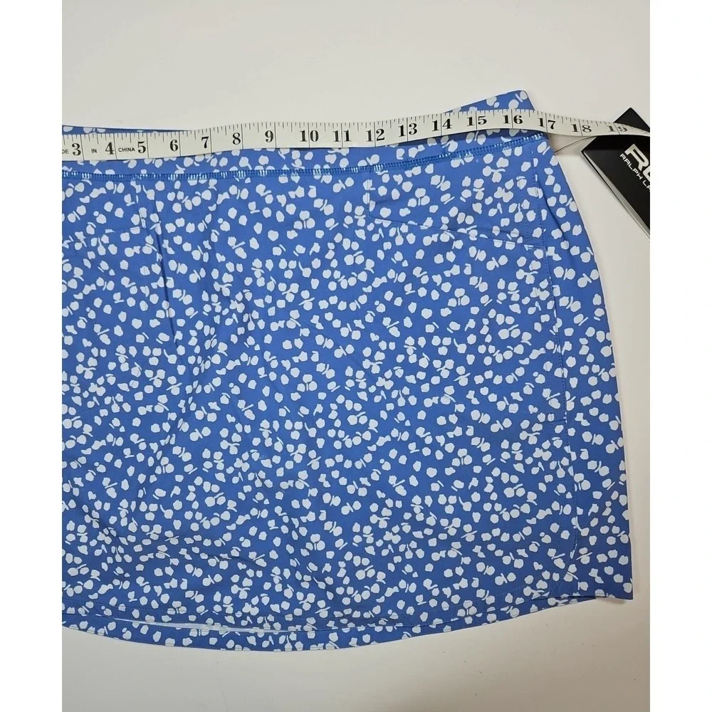 RLX Ralph Lauren Womens‎ Blue Golf Skort Size Large NWT